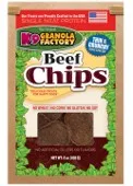6 oz. K-9 Granola Factory Beef Chips - Health/First Aid